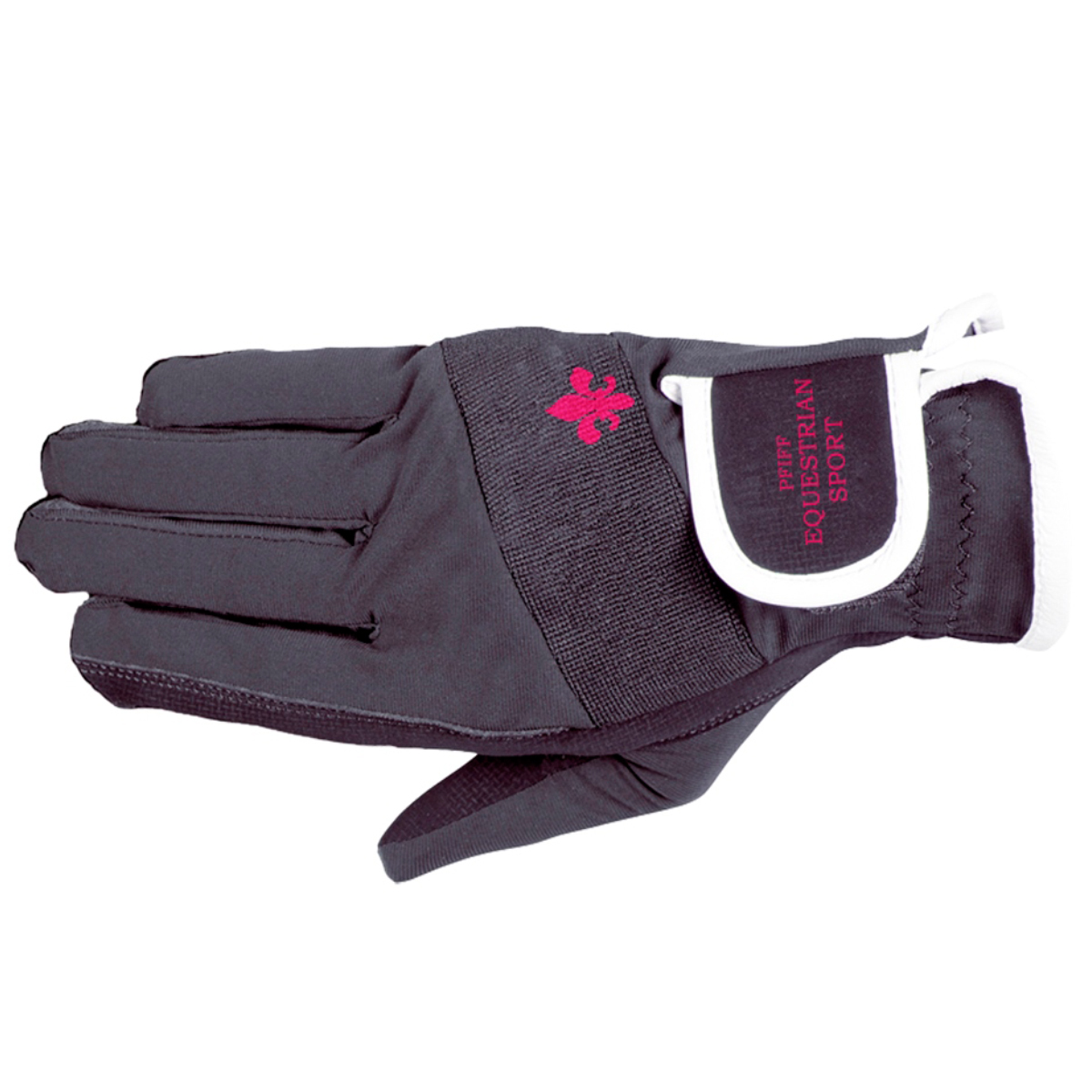 Перчатки эластичные на липучке "Pfiff" для верховой езды, пара
