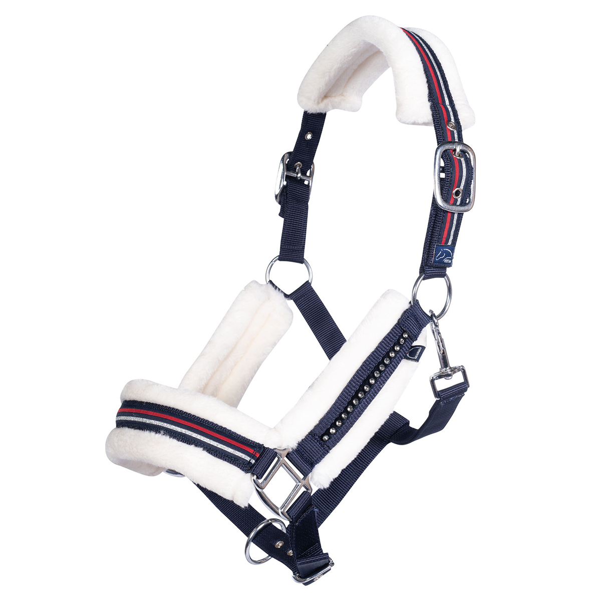 Недоуздок HKM с мехом "Equine Sports"