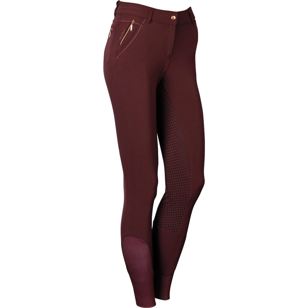 Бриджи для верховой езды "Denici Cavalli Maroon" с полной силиконовой леей Бриджи для верховой езды "Denici Cavalli Maroon" с полной силиконовой леей