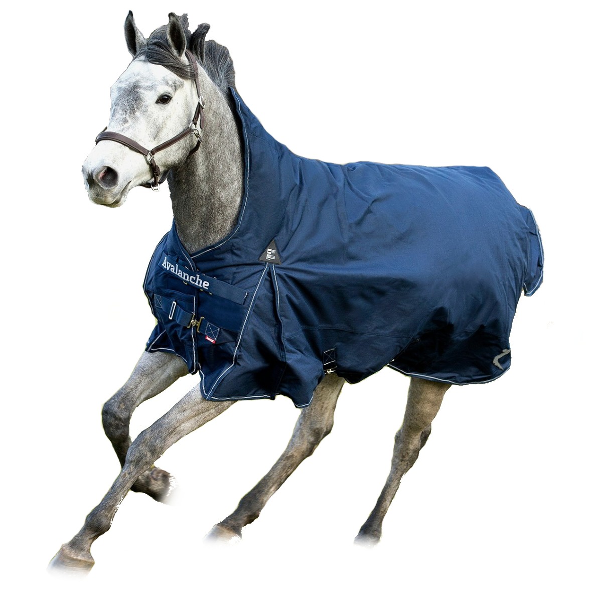 Попона противодождевая Avalanche на флисовом подкладе с высокой шеей Попона противодождевая Avalanche на флисовом подкладе с высокой шеей