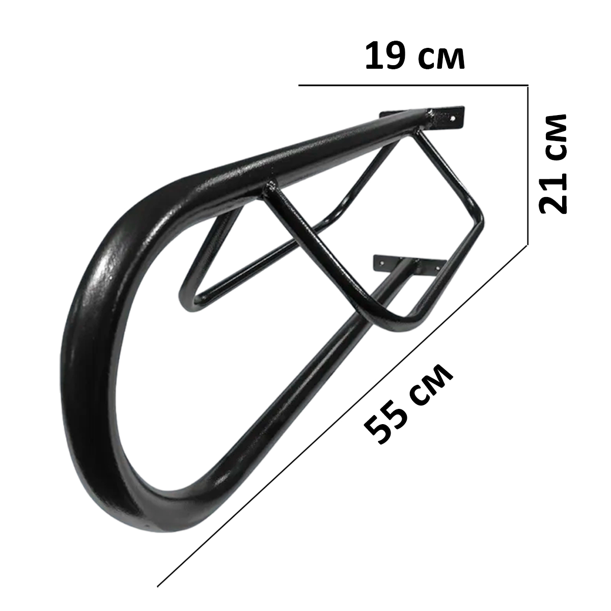 Кронштейн для седла стационарный закругленный "EQUIMAN" Кронштейн для седла стационарный закругленный "EQUIMAN"