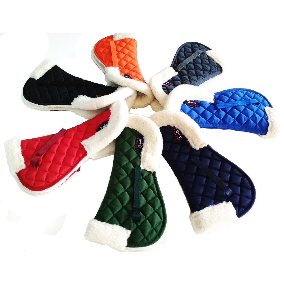 Подкладка под седло меховая 