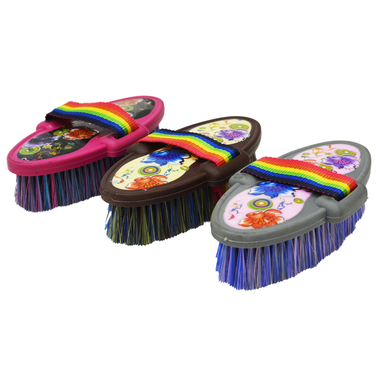 Щетка "EQUIMAN" c цветным принтом Щетка "EQUIMAN" c цветным принтом