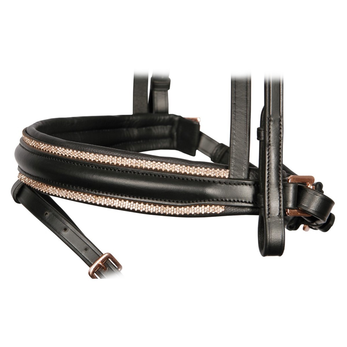 Оголовье трензельное "Rosegold Royal"