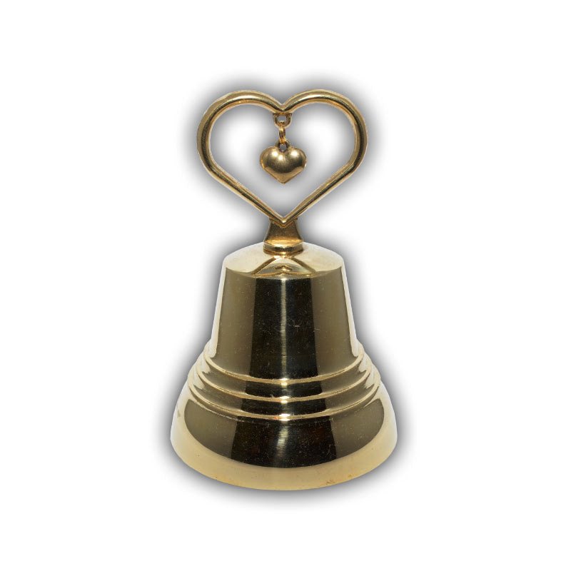 Колокольчик сувенирный с сердцем Колокольчик сувенирный с сердцем