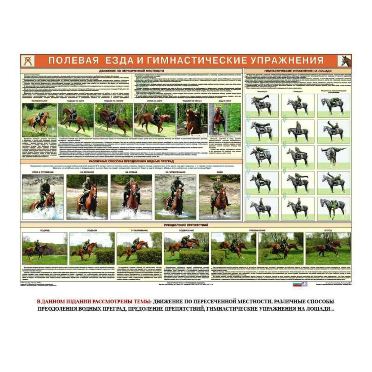 Комплект плакатов "Служебное коневодство" Комплект плакатов "Служебное коневодство"