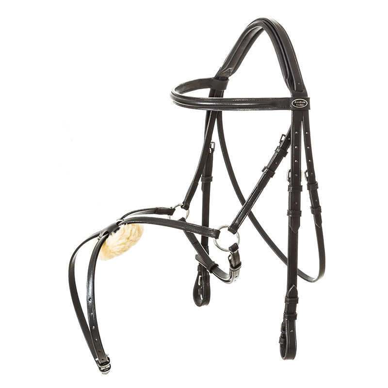 Оголовье трензельное с мексиканским капсюлем Оголовье трензельное с мексиканским капсюлем