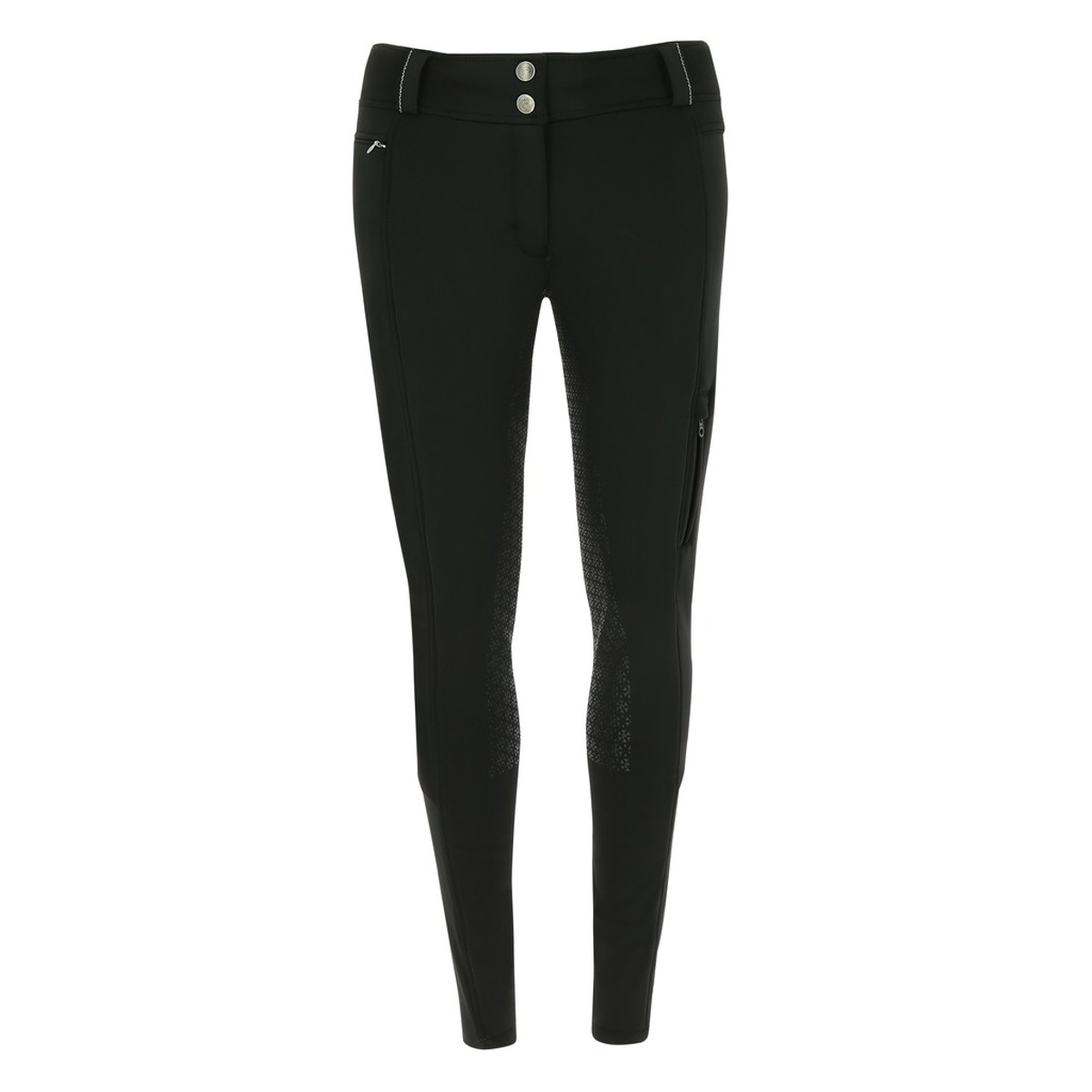 Бриджи зимние для верховой езды EKKIA KITZBUHL с полной силиконовой леей