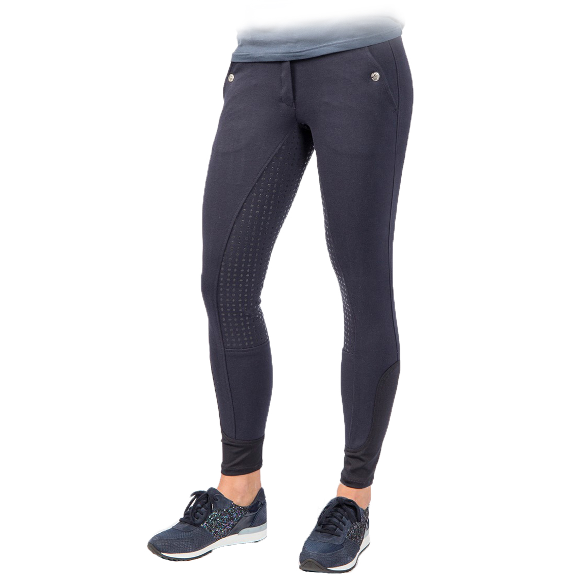 Бриджи женские "Beijing" для верховой езды с полной леей Бриджи женские "Beijing" для верховой езды с полной леей