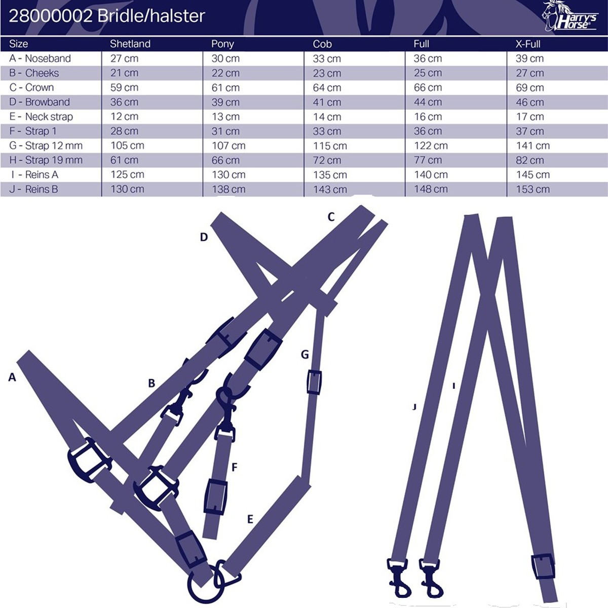 Оголовье нейлоновое трензельное Оголовье нейлоновое трензельное