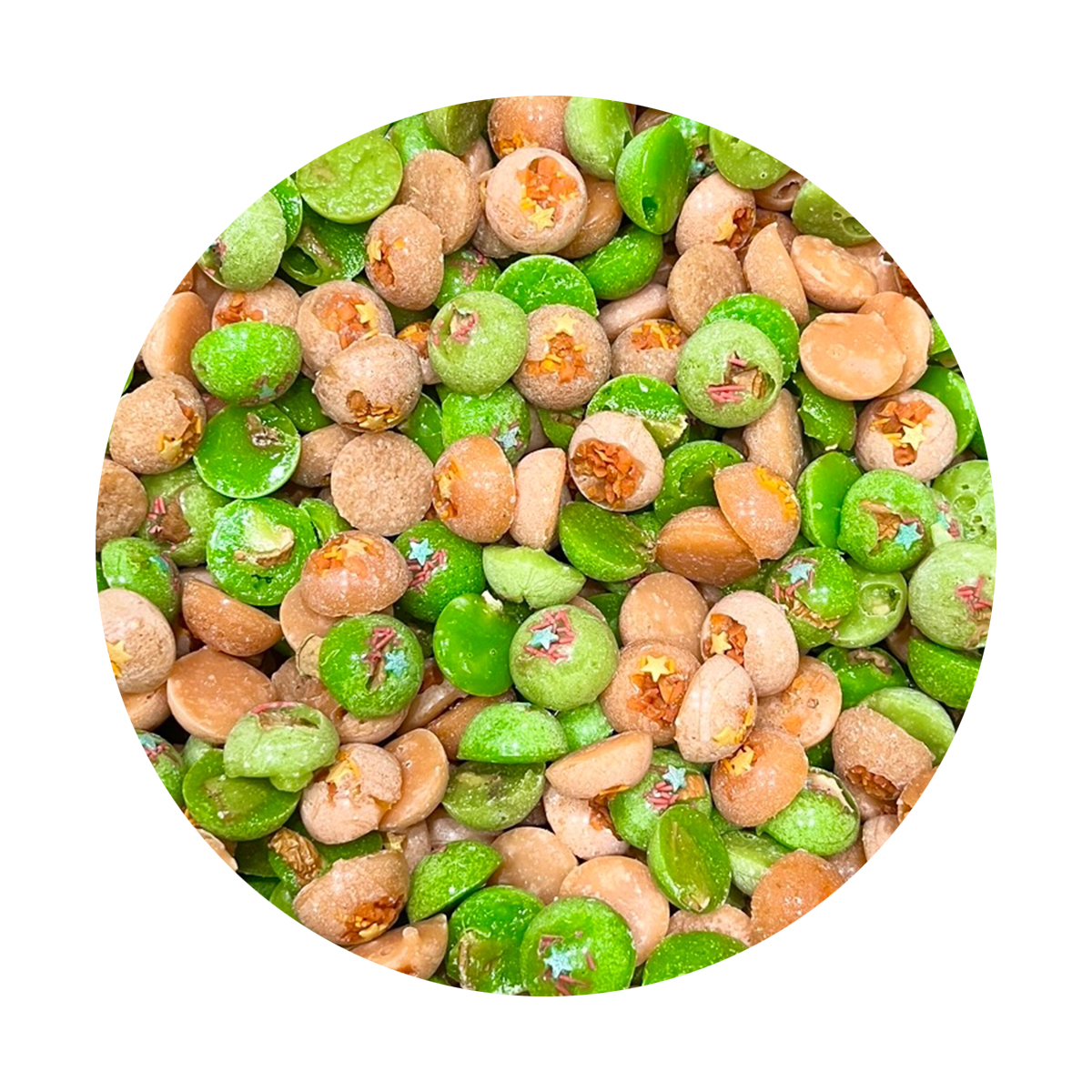 Конфетки для лошади "Яблоко-морковь" 200 г. 