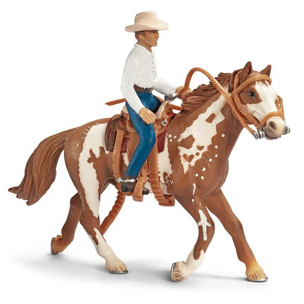 Ковбой на лошади Ковбой на лошади