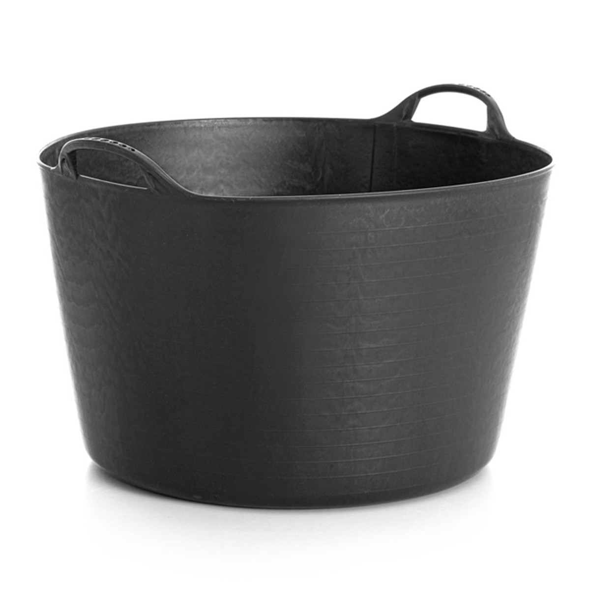 Тазик для лошади "Farmer" с двумя ручками 72 л, резинопластик 