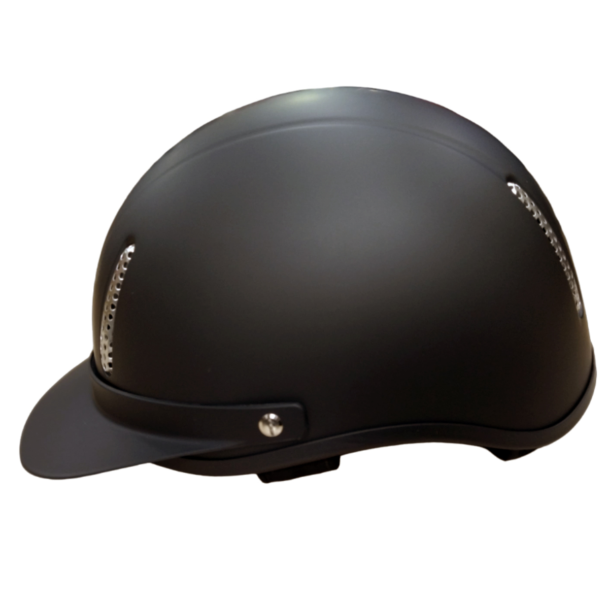 Шлем троеборный EQUIMAN со съемным козырьком