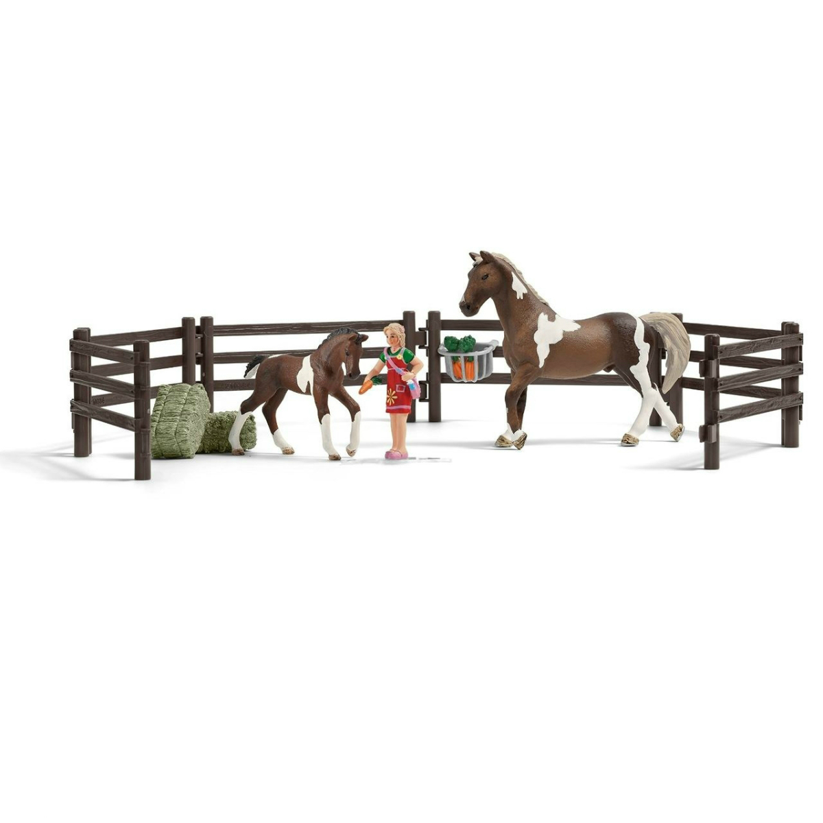 Набор кормление лошадей