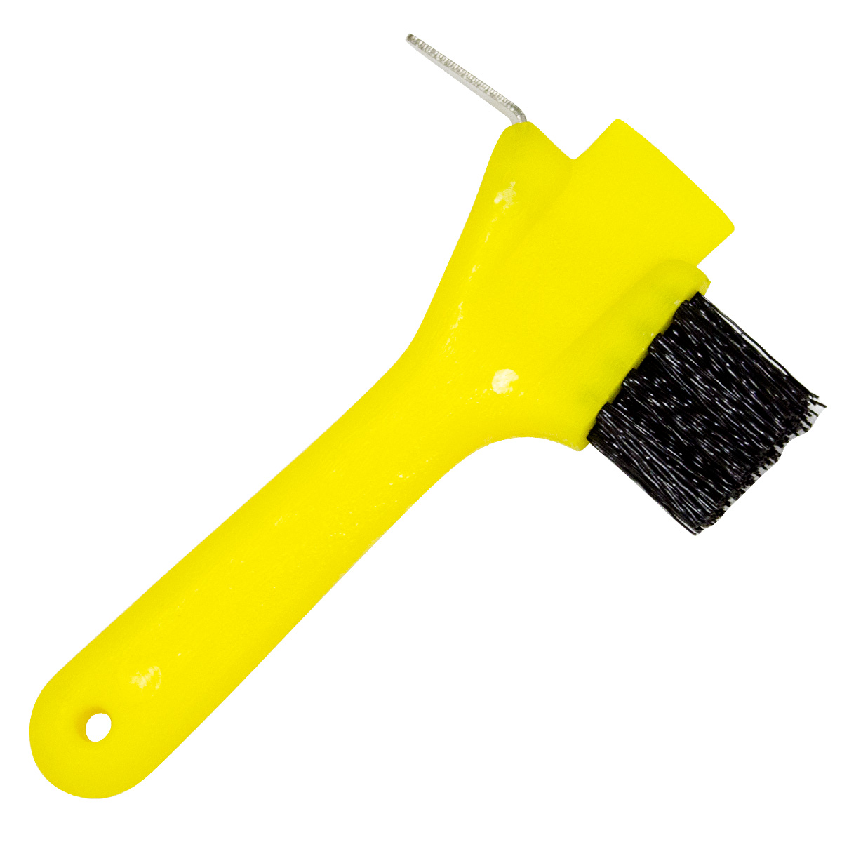 Крюк копытный со щеткой и скребком "EQUIMAN" Крюк копытный со щеткой и скребком "EQUIMAN"