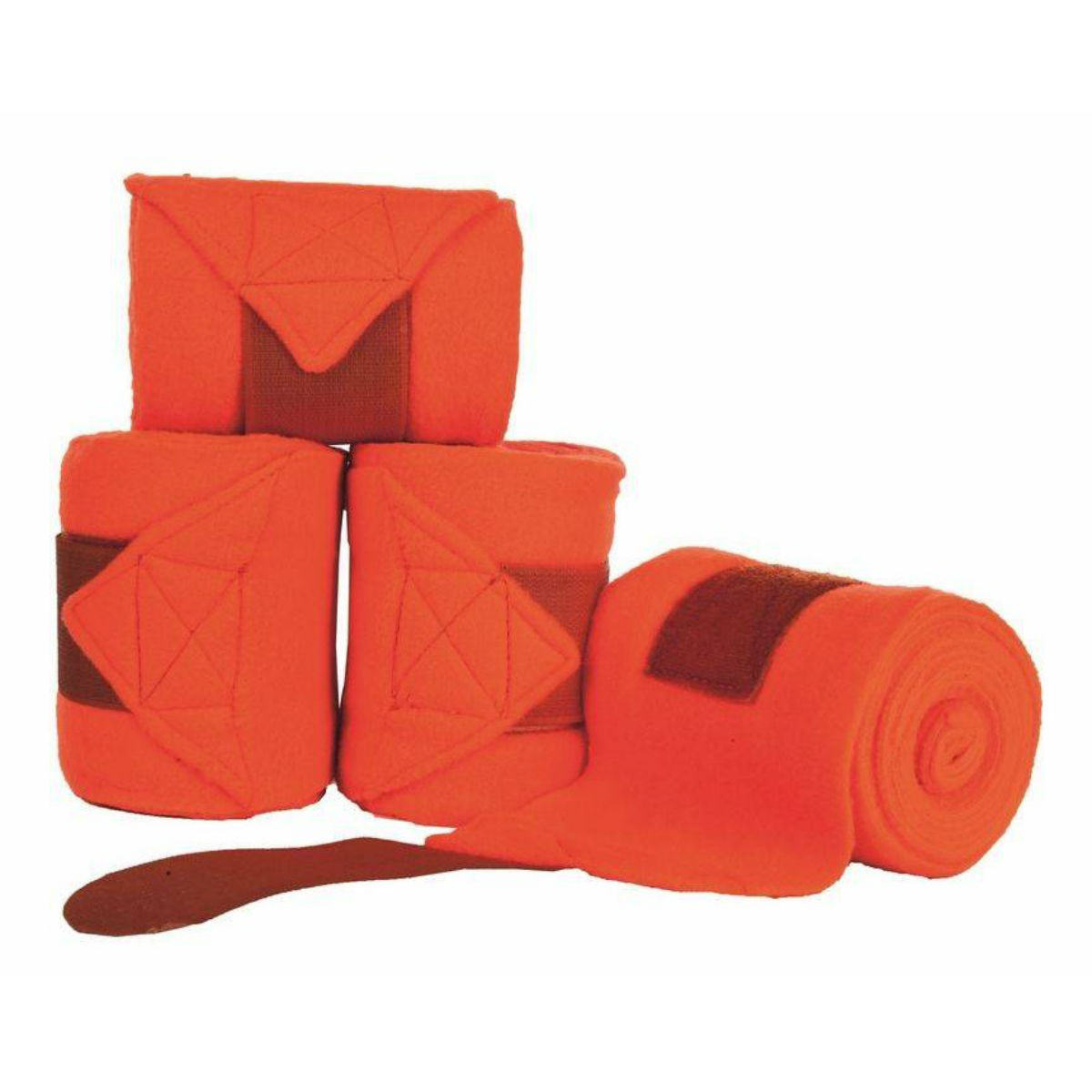 Бинты флисовые "HKM Neon" для лошадей, стан