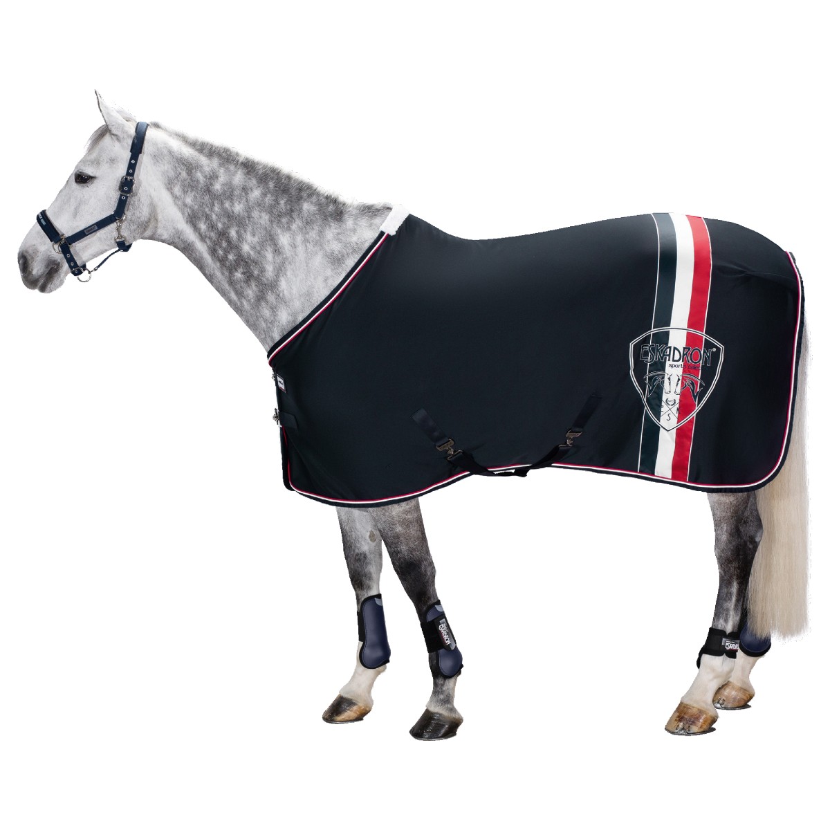 Попона флисовая JERSEY STRIPE ESKADRON для лошади