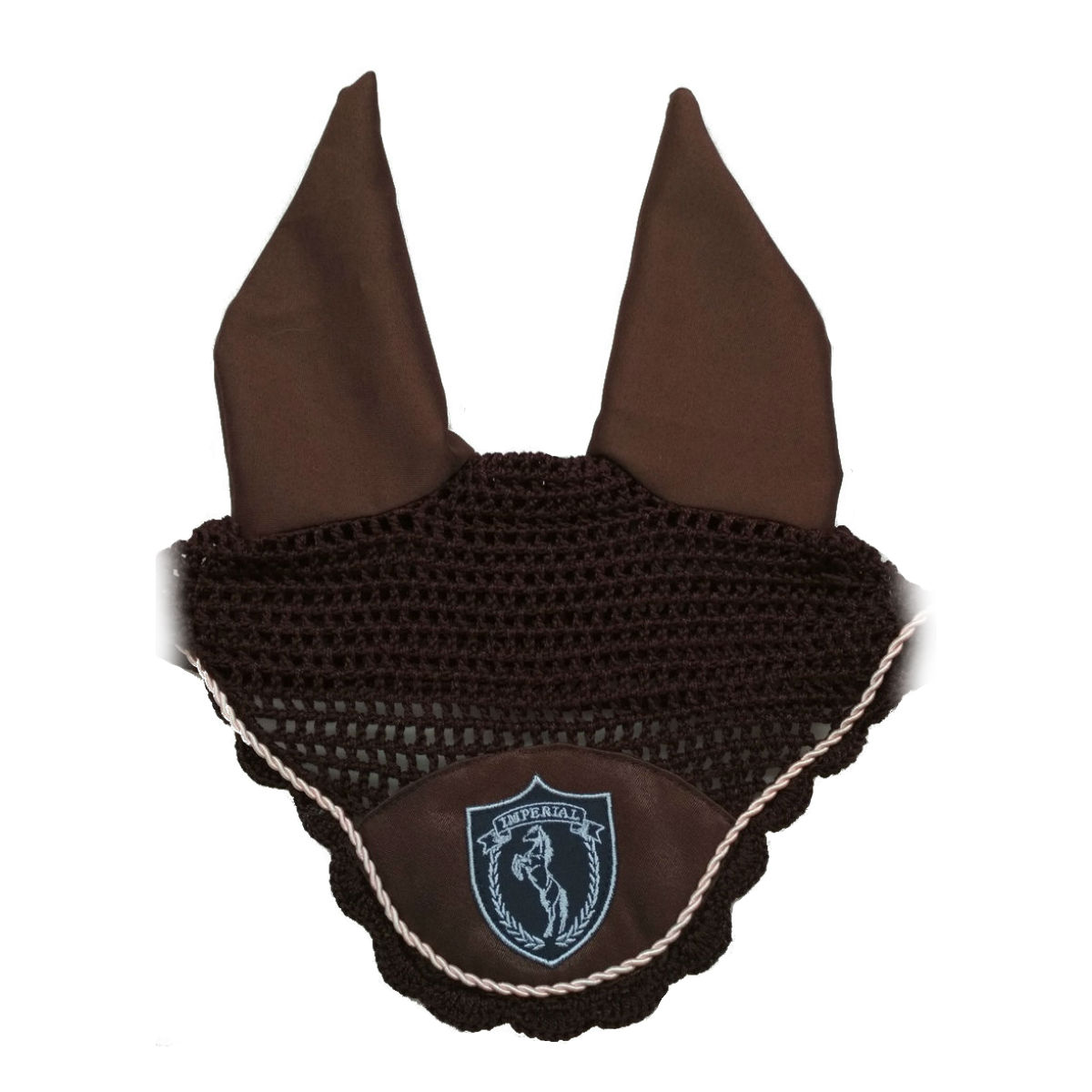 Капор "Уши" с вышивкой для лошади Капор "Уши" с вышивкой для лошади