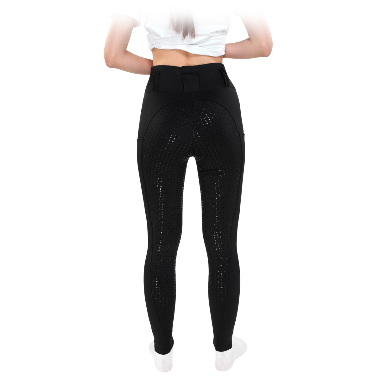 Лосины женские зимние "EQUIMAN" для верховой езды с полной силиконовой леей 