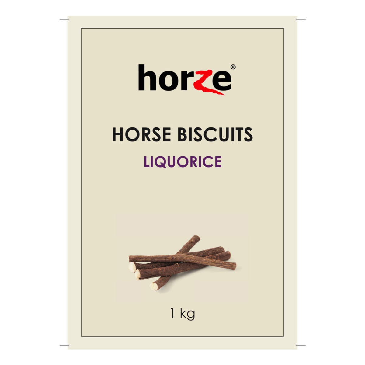 Печенье Horze с лакрицей, 1кг , 320529