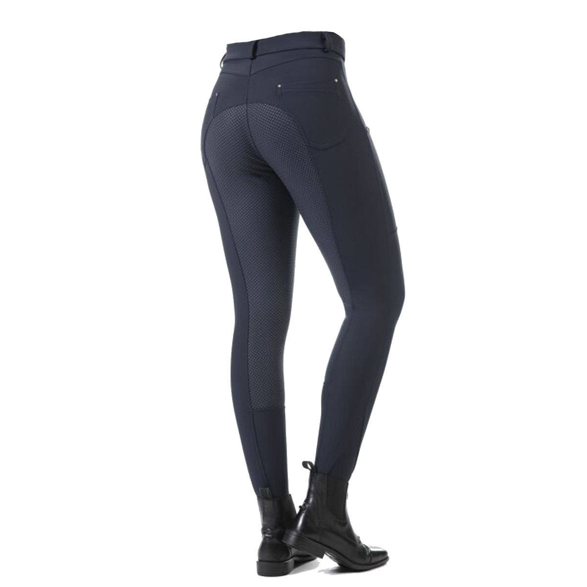Бриджи женские софтшелл для верховой езды "Monaco" с полной силиконовой леей 