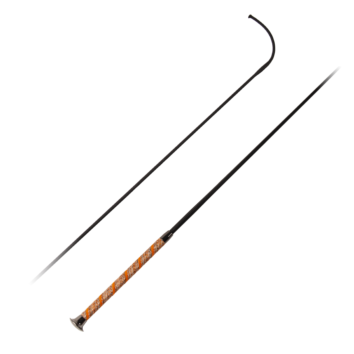 Хлыст выездковый "EQUIMAN" с текстильной ручкой