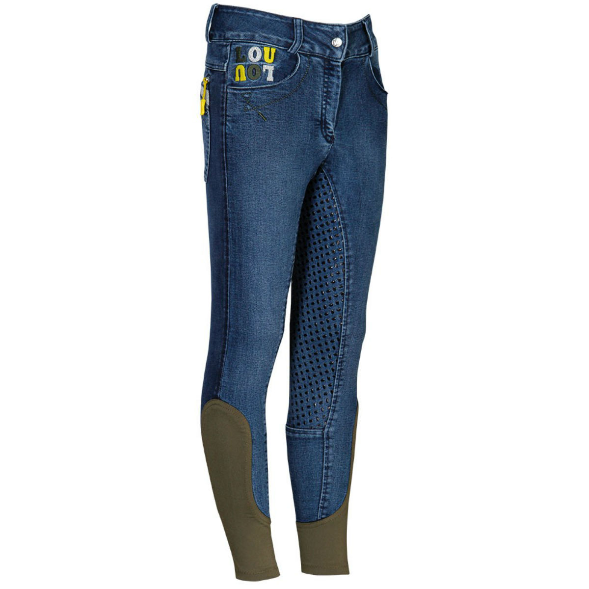 Бриджи детские с полной леей "LouLou Hamilton" для верховой езды Бриджи детские с полной леей "LouLou Hamilton" для верховой езды