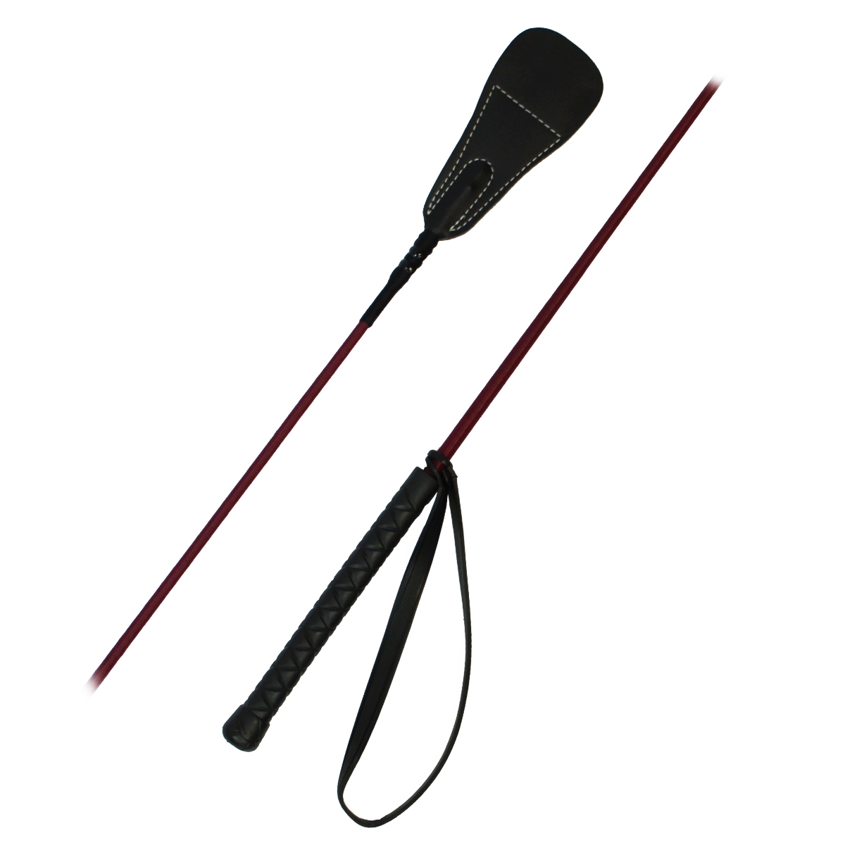 Хлыст конкурный "EQUIMAN" с пластиковой ручкой и хлопушкой Хлыст конкурный "EQUIMAN" с пластиковой ручкой и хлопушкой