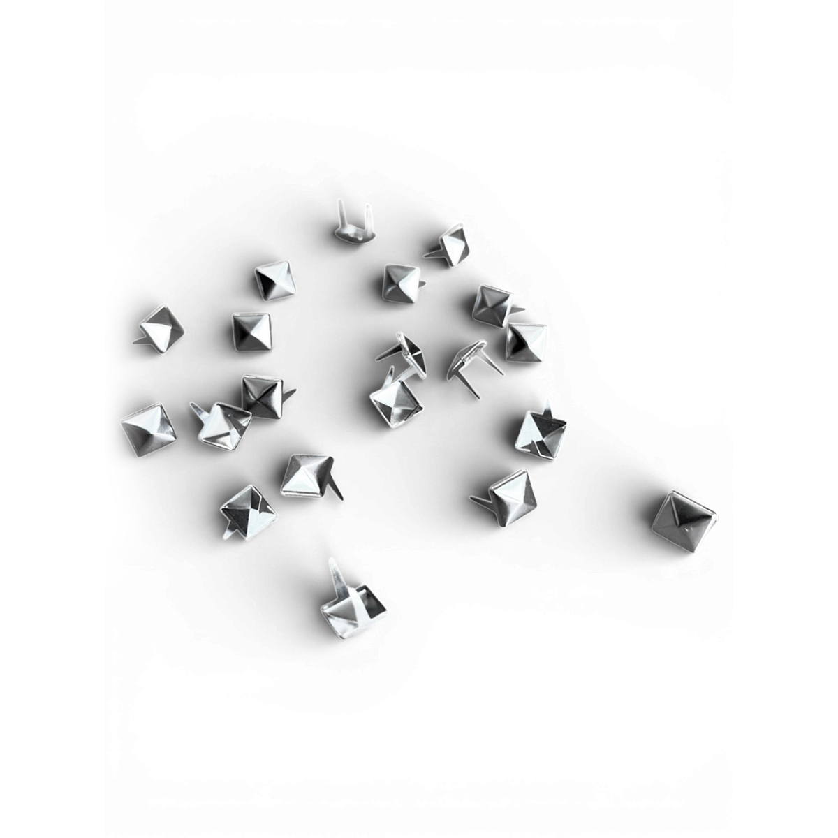 Пукля "Пирамидка" 6 мм, 20 шт