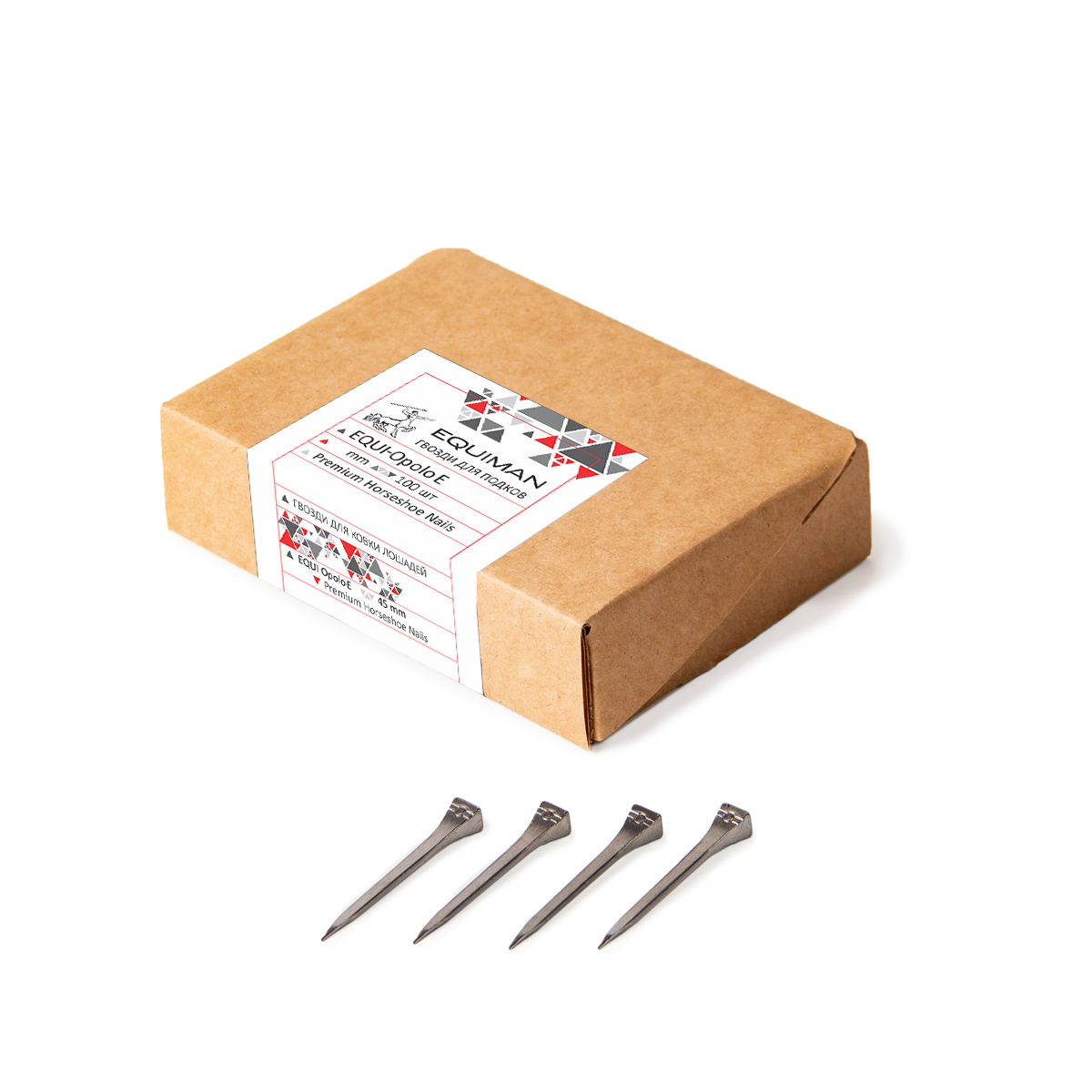 Гвозди ковочные "EQUI-OPOLO" Е4, 100 шт Гвозди ковочные "EQUI-OPOLO" Е4, 100 шт