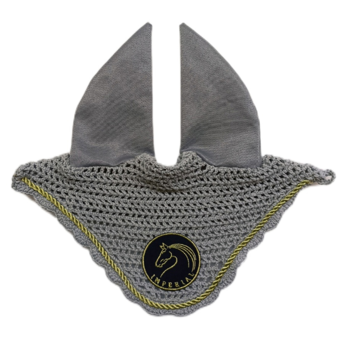 Капор "Уши" с вышивкой для лошади Капор "Уши" с вышивкой для лошади