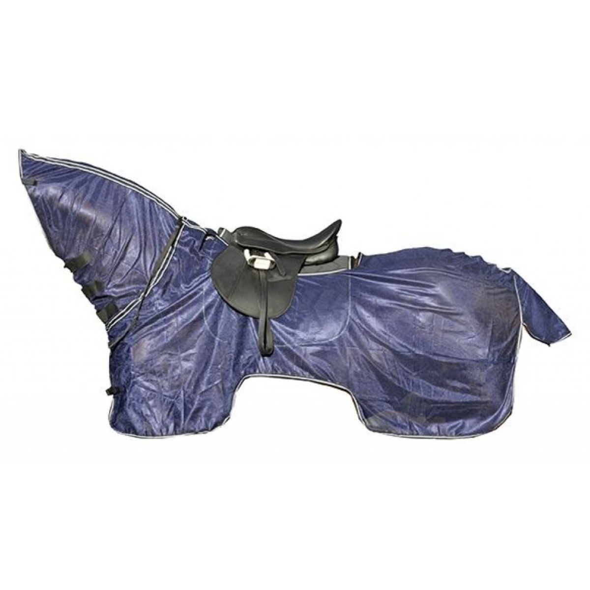 Попона-сетка рабочая с шеей для лошади Попона-сетка рабочая с шеей для лошади