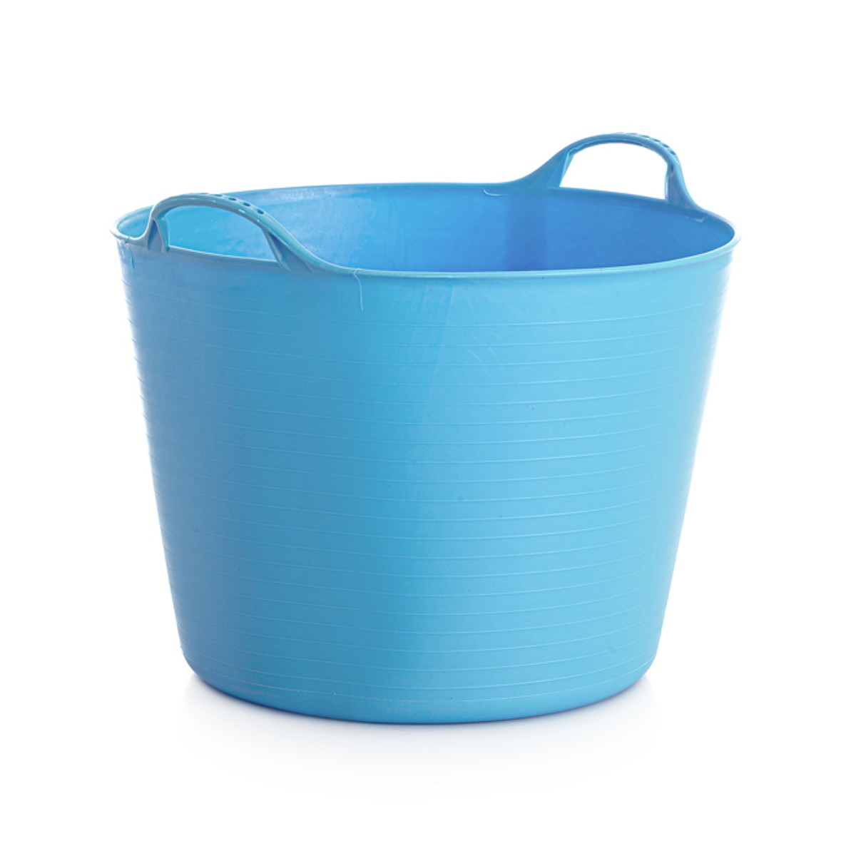 Тазик для лошади "Farmer" с двумя ручками 22 л, резинопластик Тазик для лошади "Farmer" с двумя ручками 22 л, резинопластик