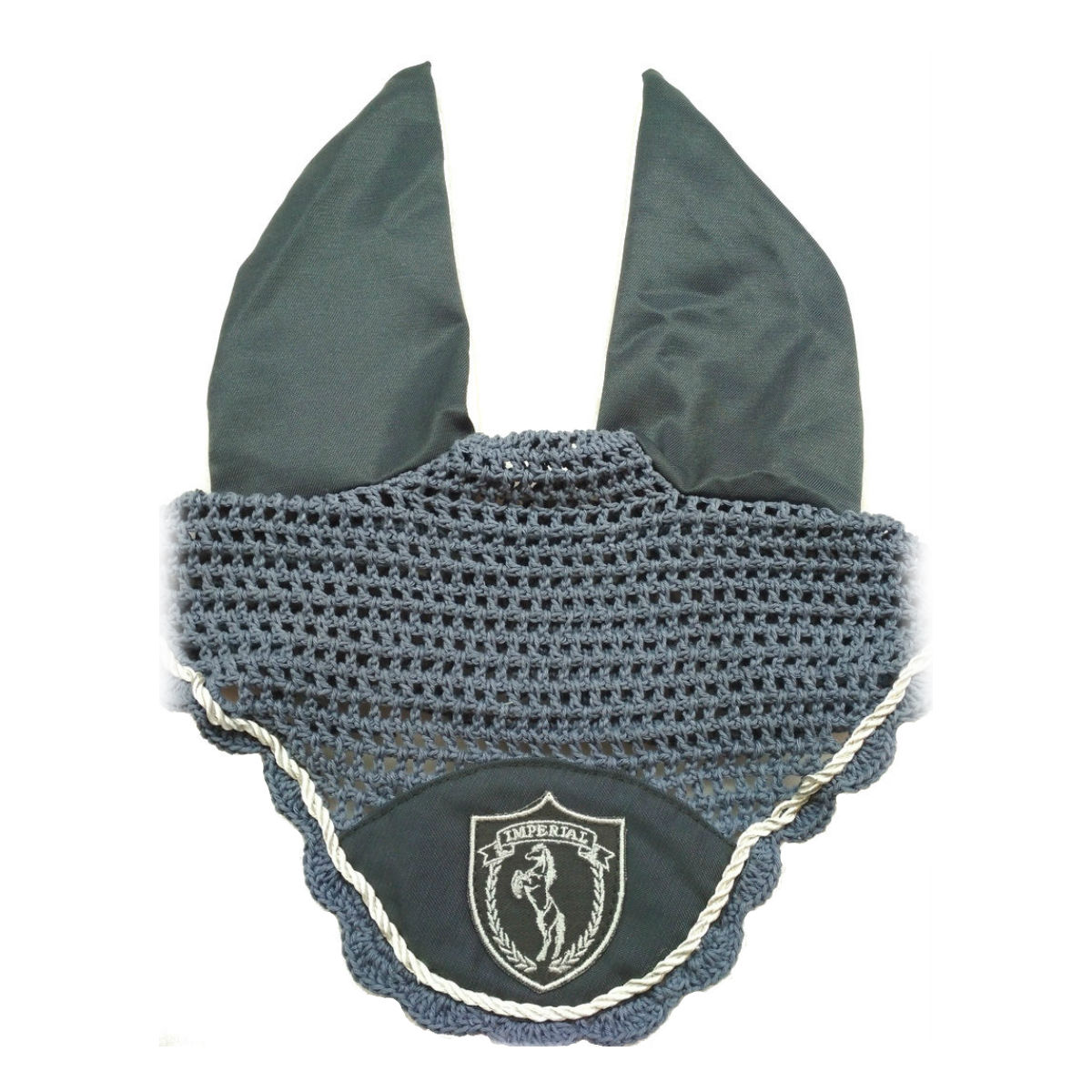 Капор "Уши" с вышивкой для лошади