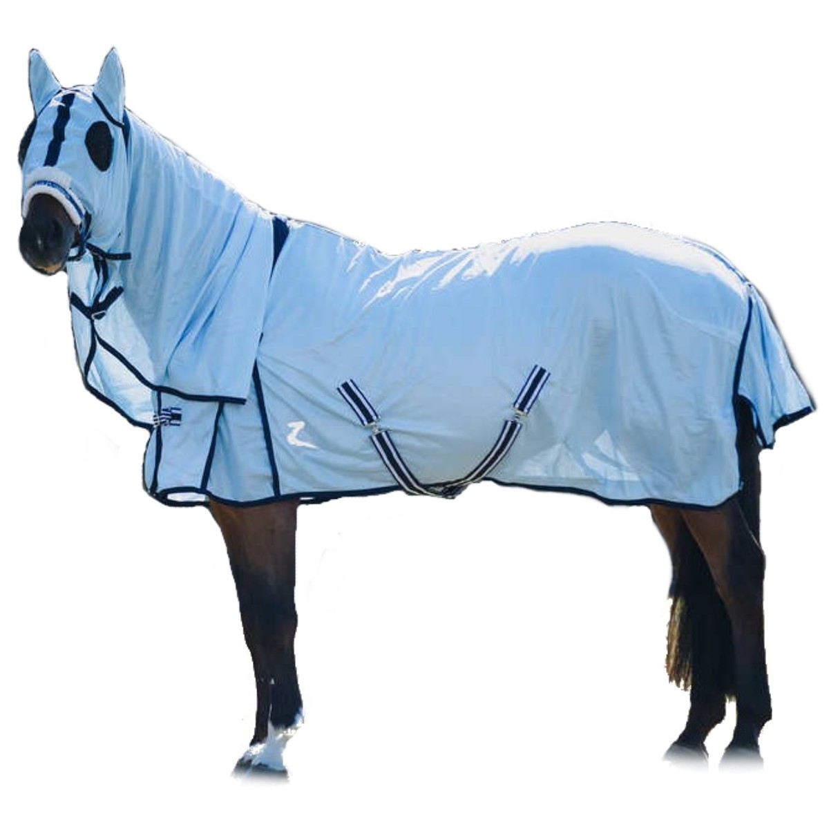 Попона противомоскитная с капором и маской "La Pampa Fly" для лошади Попона противомоскитная с капором и маской "La Pampa Fly" для лошади