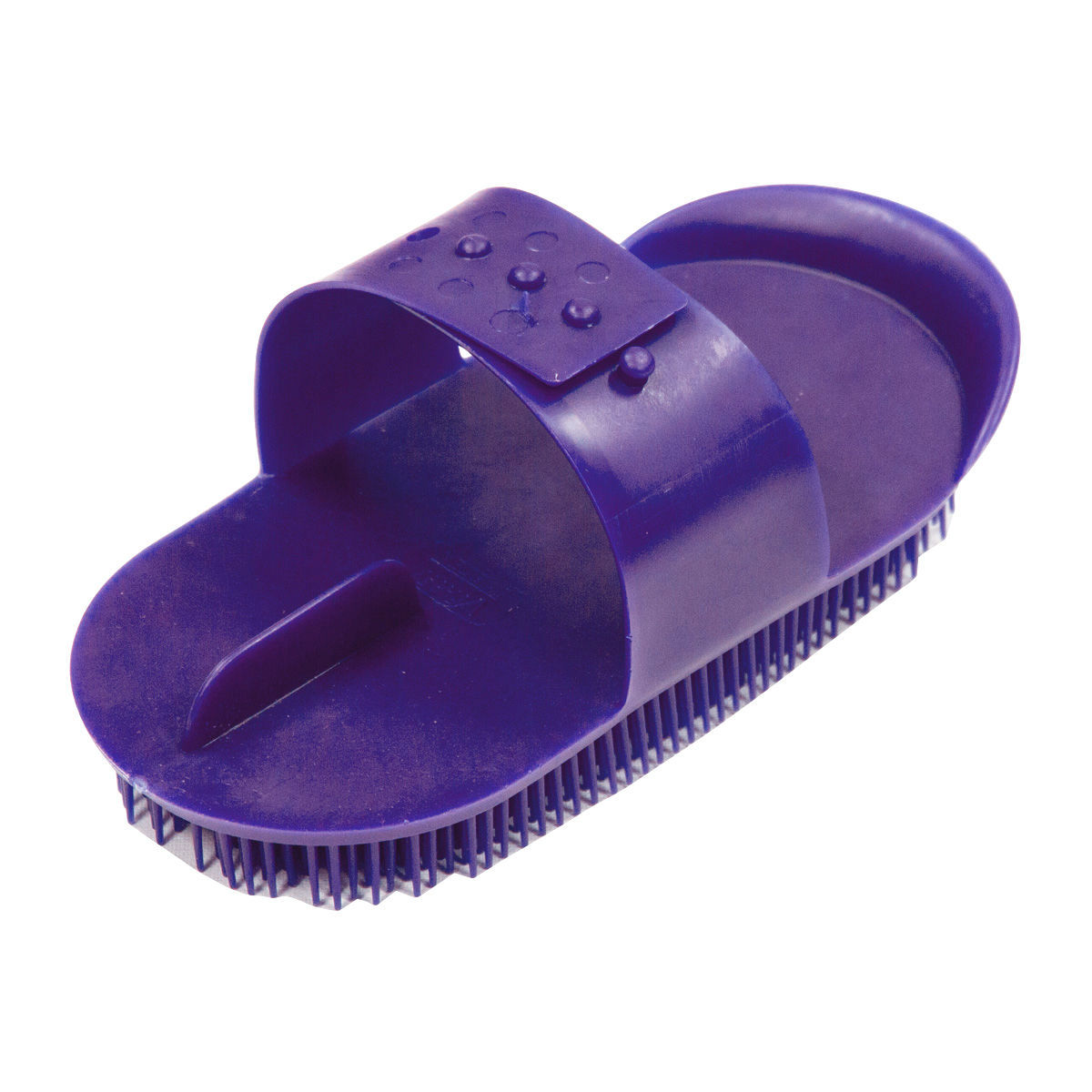 Скребница "EQUIMAN" пластиковая большая для лошади