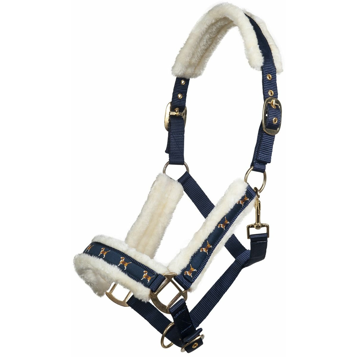 Недоуздок с мехом HKM Beagle