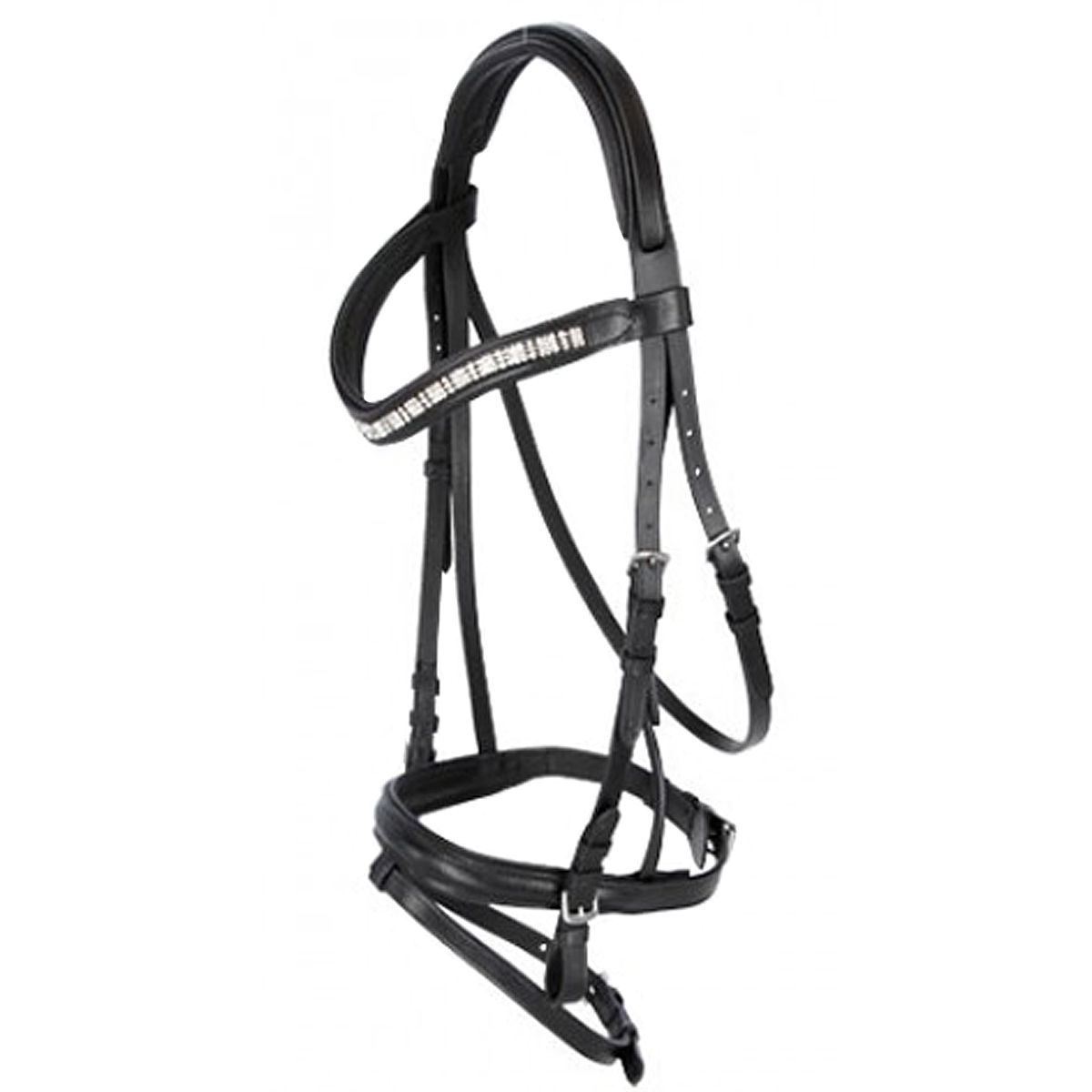 Оголовье трензельное "Shine-on shnaffle"