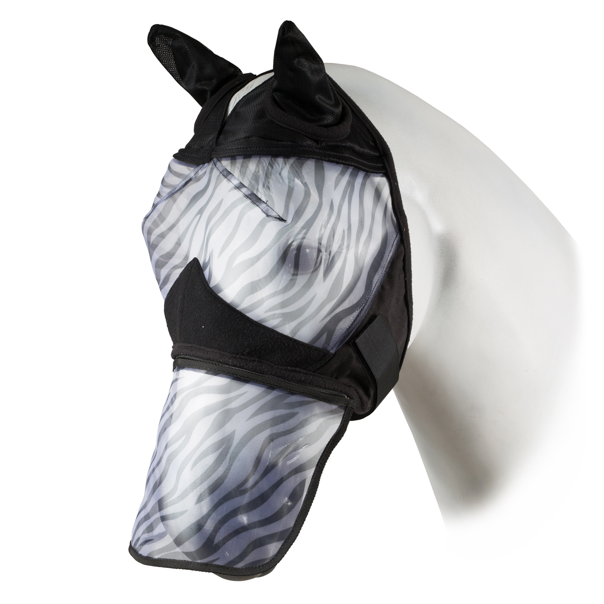 Маска от насекомых "Zebra" для лошади Маска от насекомых "Zebra" для лошади