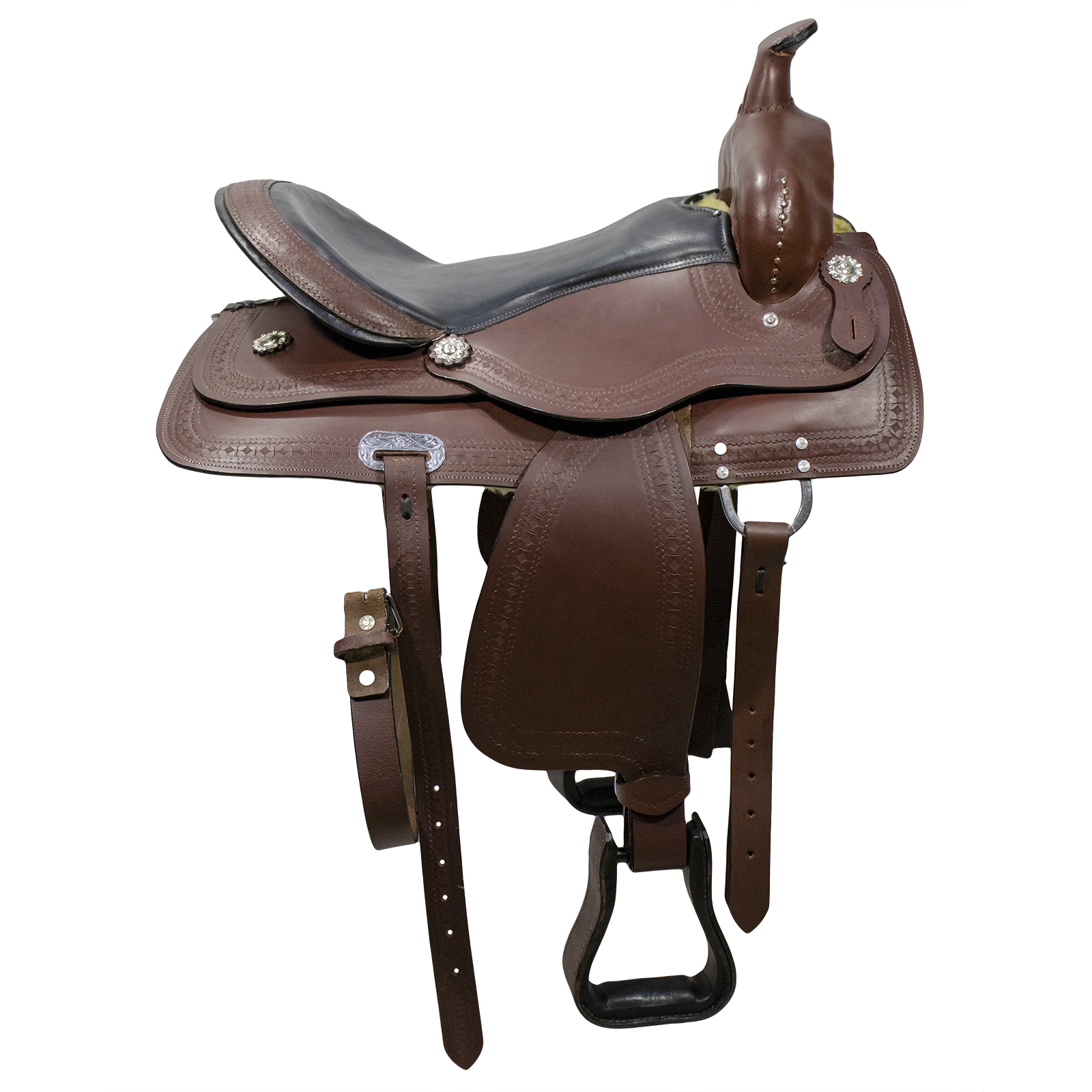 Седло вестерн кожаное Седло вестерн кожаное
