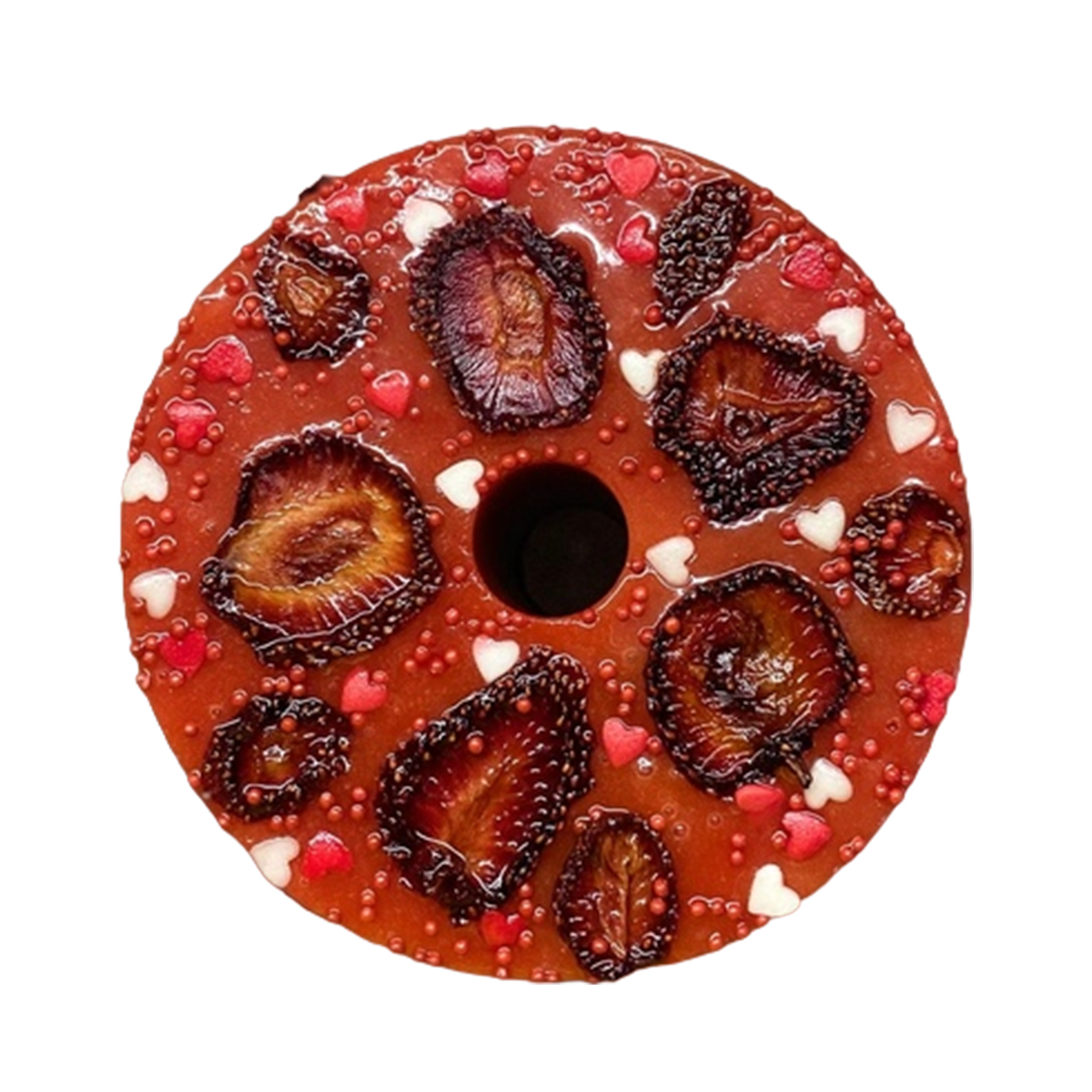 Конфета для  лошади "Клубника" в ведерке 900 г. 