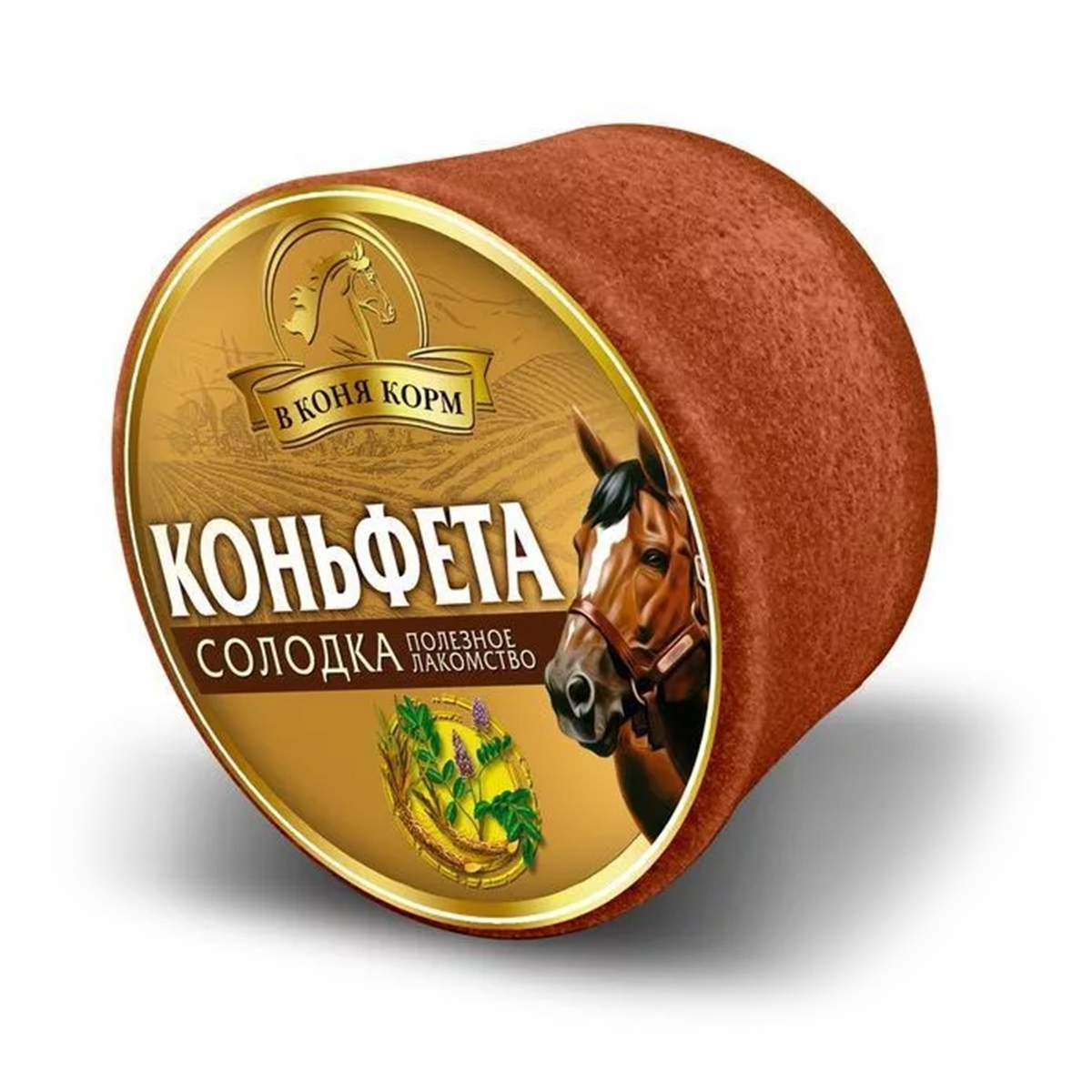 Лакомство д/лошади Коньфета-леденец "Солодка" 620г. арт.60441