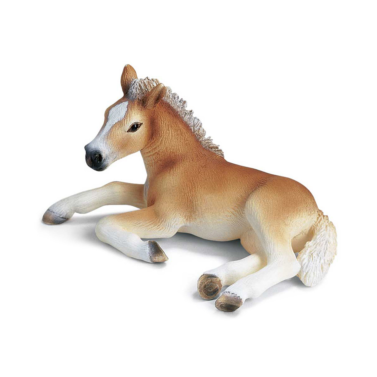 Жеребенок лежачий хафлингер