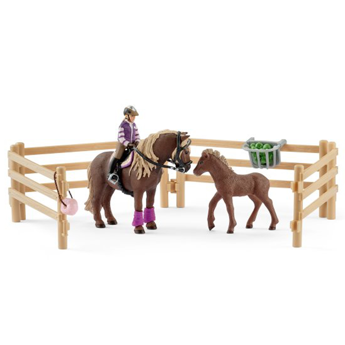 Набор наездница с иcландским пони Набор наездница с иcландским пони