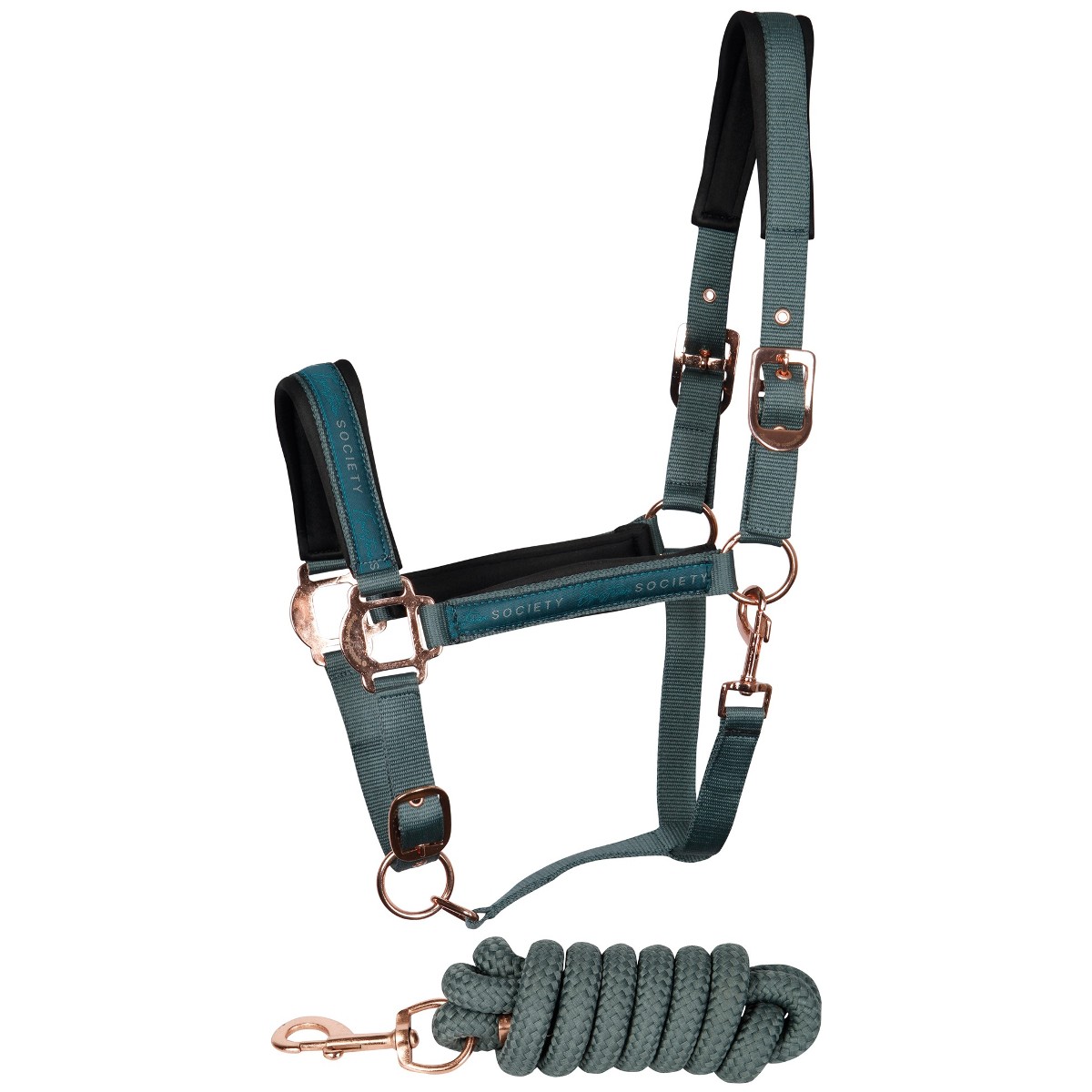 Комплект (недоуздок+чумбур) HH Equestrian Society