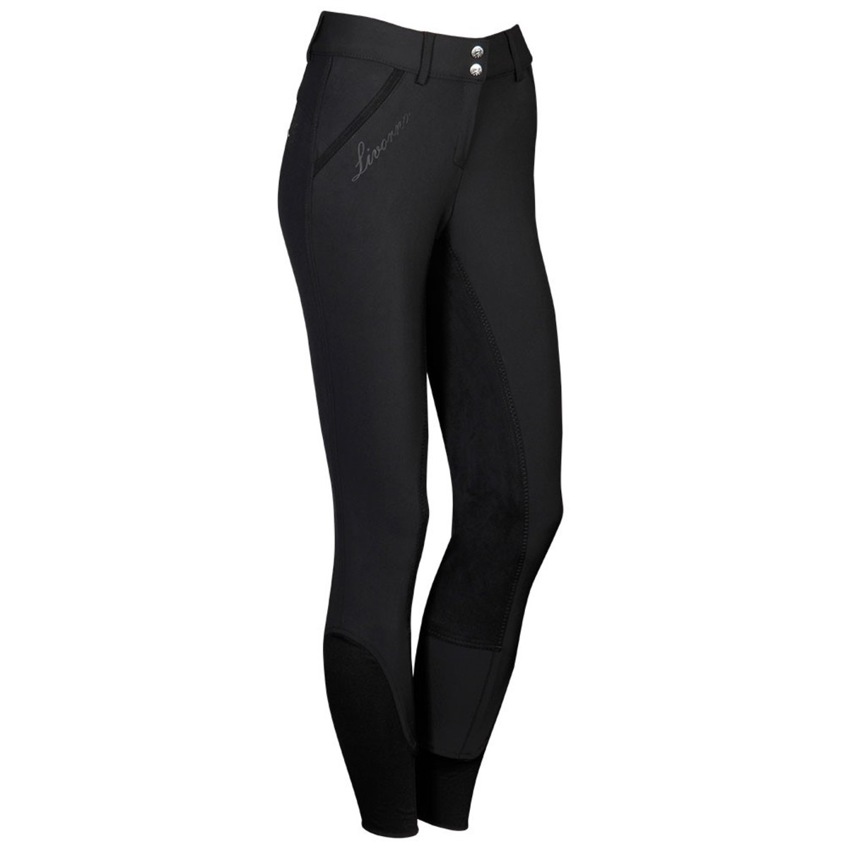 Бриджи женские "Livorno" для верховой езды с полной леей Бриджи женские "Livorno" для верховой езды с полной леей