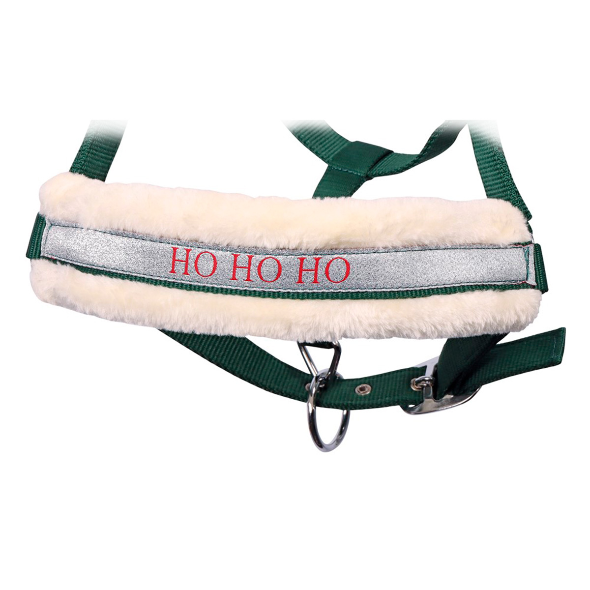 Комплект (недоуздок с мехом+чумбур) Harry's Horse "Lyrics Christmas"