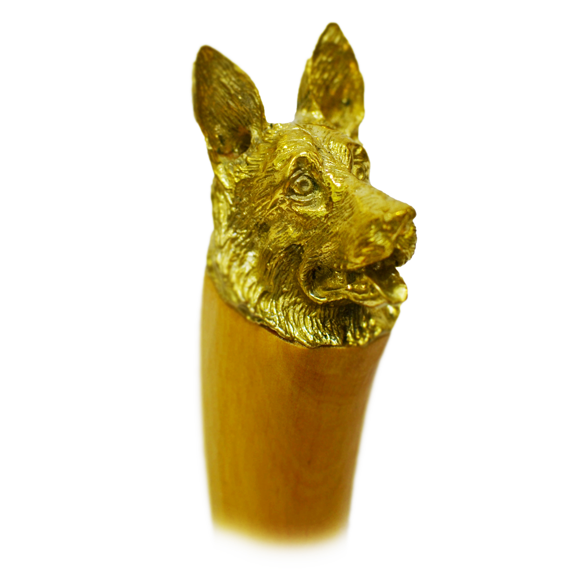 Нагайка с латунной фигурой