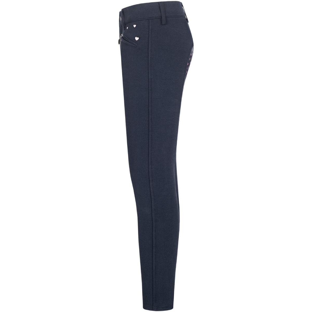 Бриджи зимние детские для верховой езды "Lucky Gisa" с полной силиконовой леей 